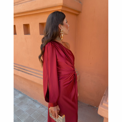 Moda Nova™ | Vestido de cóctel elegante
