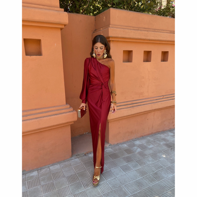 Moda Nova™ | Vestido de cóctel elegante