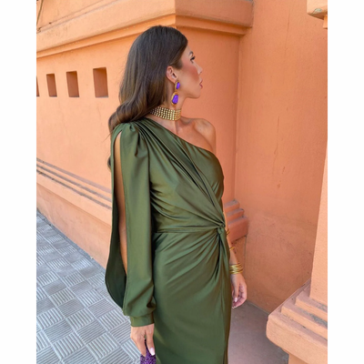 Moda Nova™ | Vestido de cóctel elegante