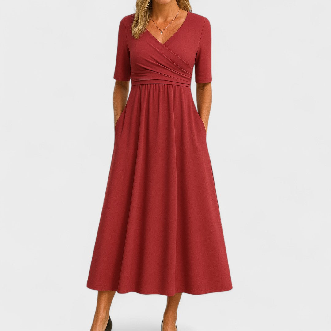 Moda Nova™ | Vestido midi