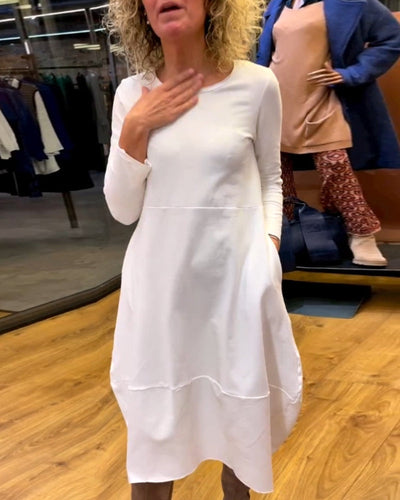 Mencía - Vestido Suelto con Bolsillos