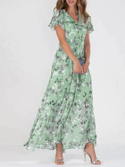 Moda Nova™ I Vestido midi elegante