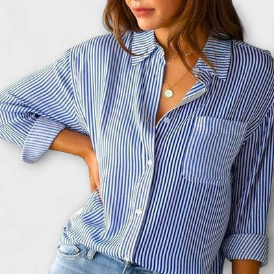 Alessia – Blusa de mujer a rayas casual