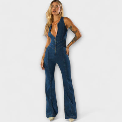 Rebecca – Denim Jumpsuit