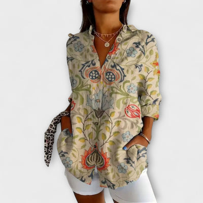 Anna – Blusa Floral