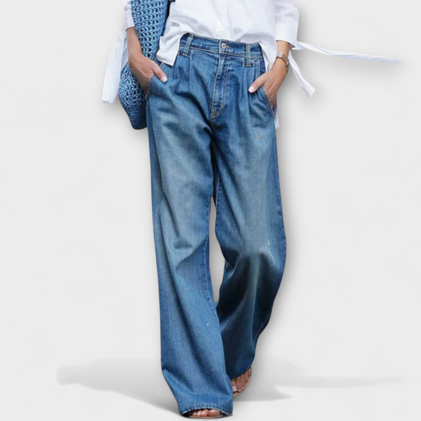 Melissa – Jeans de mujer con pierna ancha