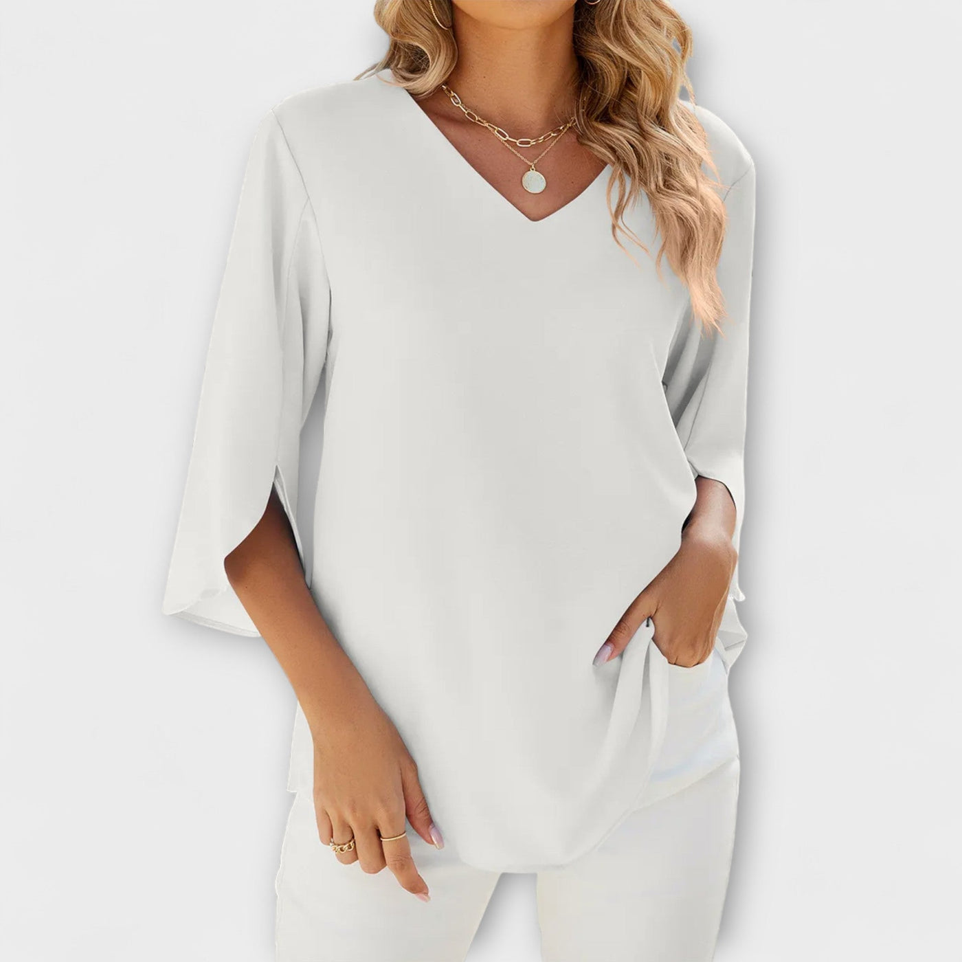 Fosca – Blusa de Chiffon
