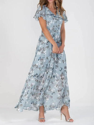 Moda Nova™ I Vestido midi elegante