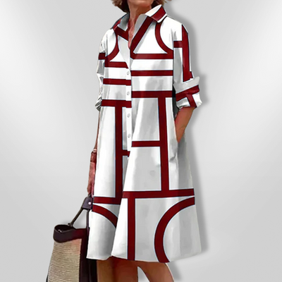 Moda Nova™ | Vestido mediano