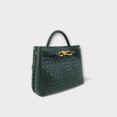Nora – Pequeño bolso de mano trenzado para dama