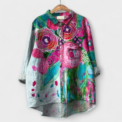 Irene – Blusa hecha a mano