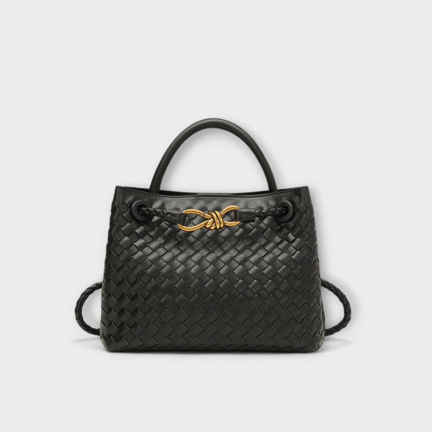 Nora – Pequeño bolso de mano trenzado para dama