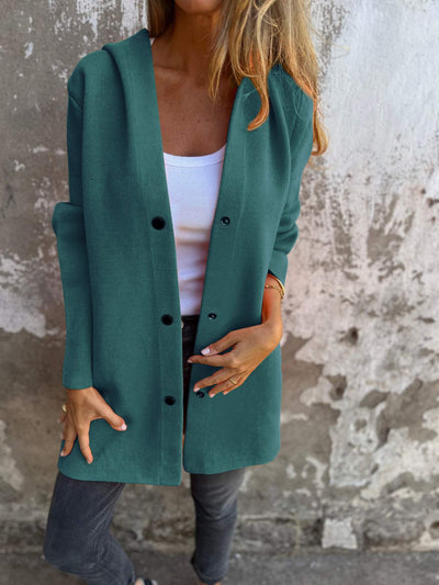 Aurora - Cárdigan Elegante con Capucha