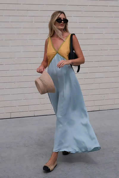 Gabrielle - Vestido Midi sin mangas