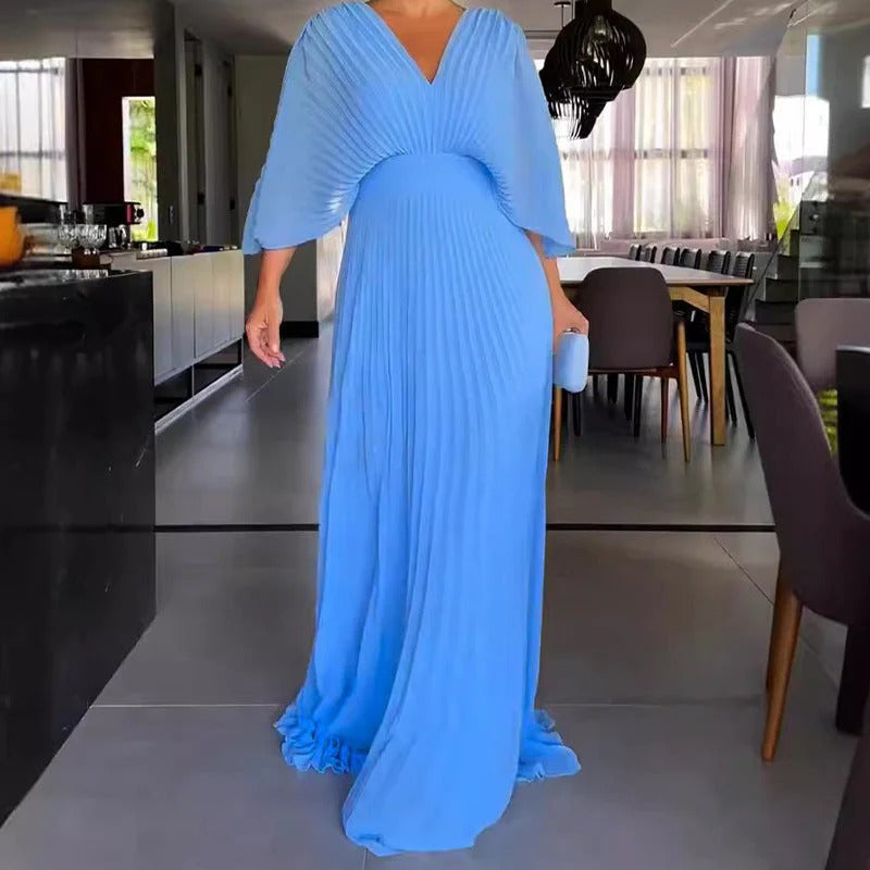 Victoria - Vestido Clásico Plisado