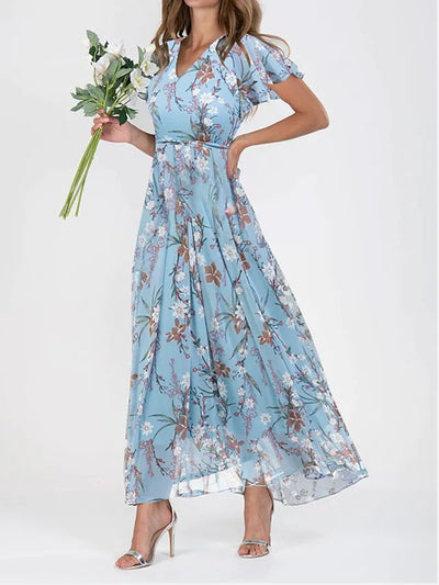 Moda Nova™ I Vestido midi elegante