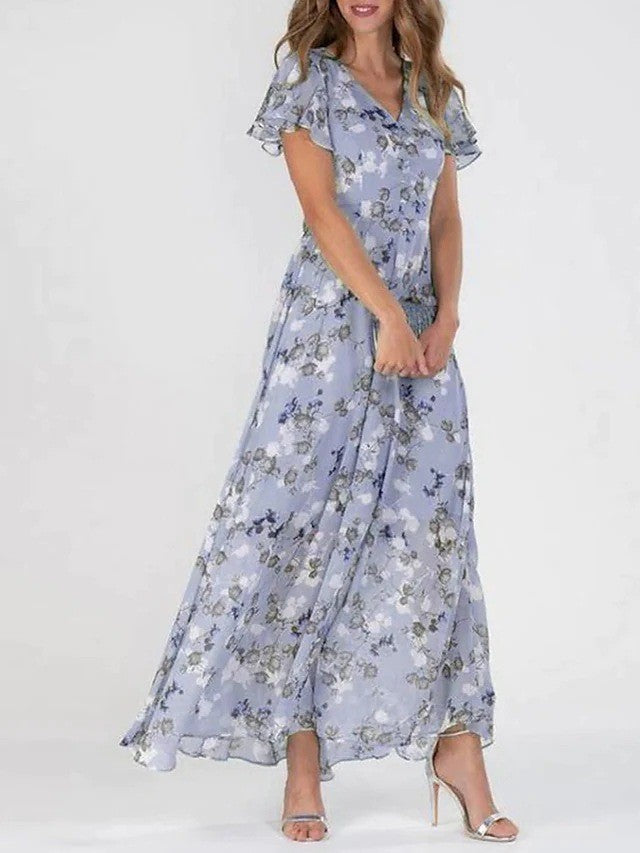 Moda Nova™ I Vestido midi elegante