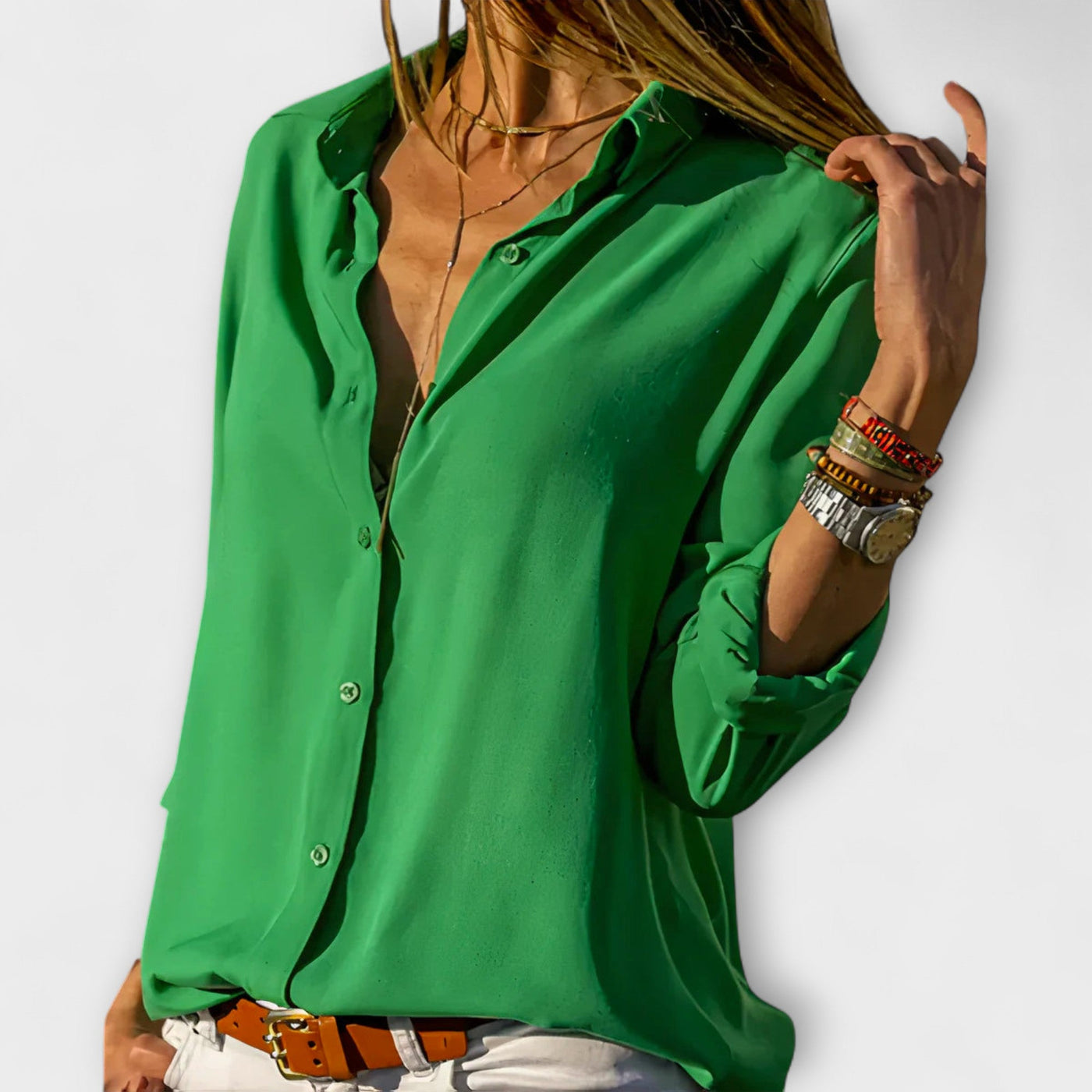Isabella – Blusa Clásica