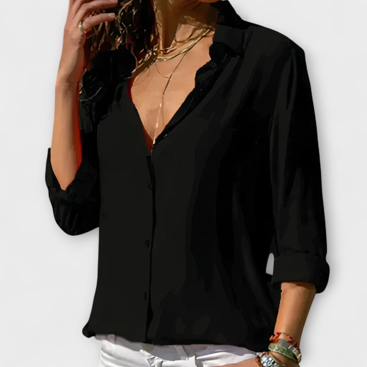 Isabella – Blusa Clásica