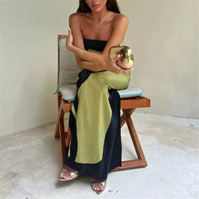Jacinta - Vestido Largo Palabra Honor