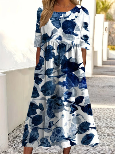 Moda Nova™ | Vestido floral suave