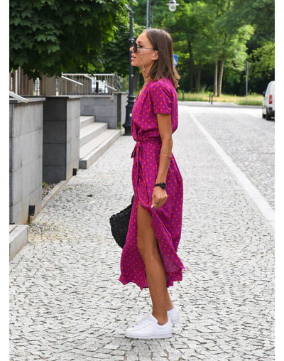 Fátima | Vestido colorido con Estilo