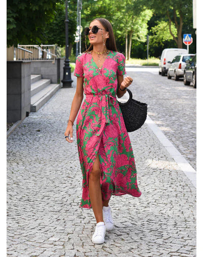 Fátima | Vestido colorido con Estilo