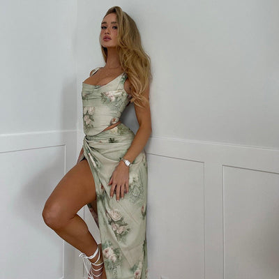 Ylenia - Conjunto Top & Falda