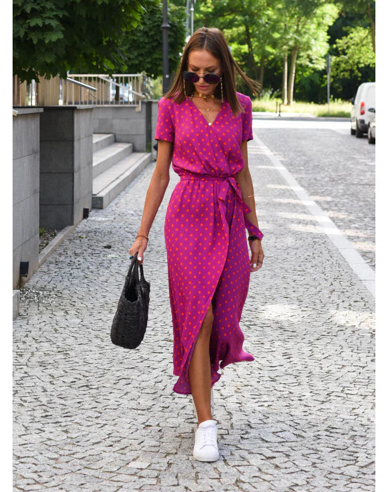 Fátima | Vestido colorido con Estilo