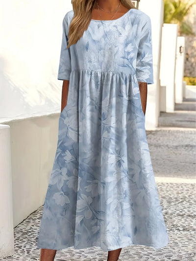 Moda Nova™ | Vestido floral suave