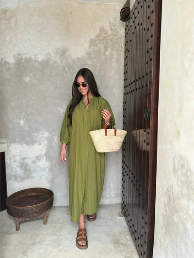 Maia - Vestido Largo Casual
