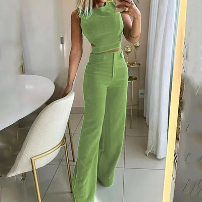Reina - Conjunto Top & Pantalón