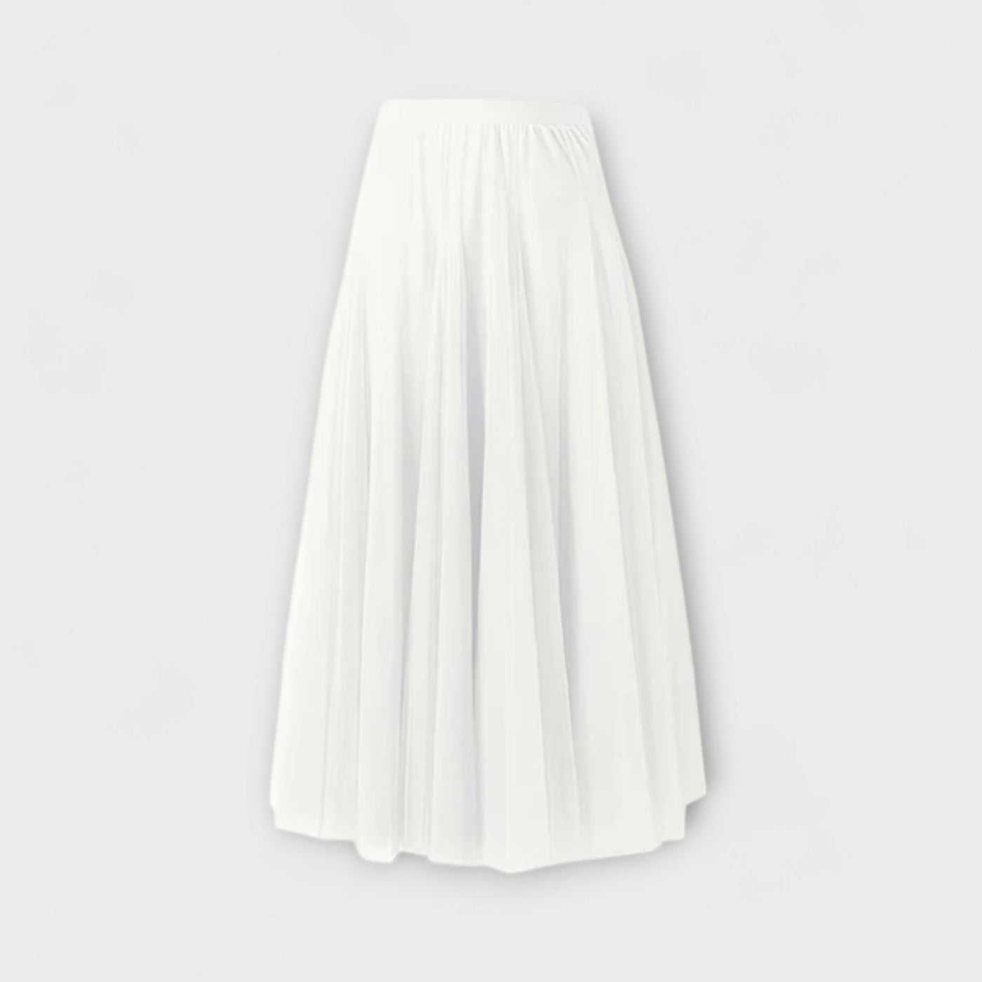 Lucia – Falda midi de malla plisada