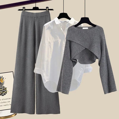 Margot - Conjunto Cómodo y Elegante de Tres Piezas