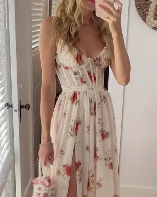 Melina - Vestido Largo Floral