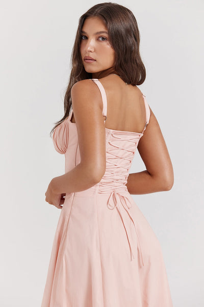 Zenia - Vestido Midi Ligero y Fluido