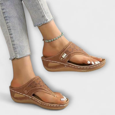 Ilaria – Sandalias de verano tipo Slip-On