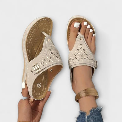 Ilaria – Sandalias de verano tipo Slip-On