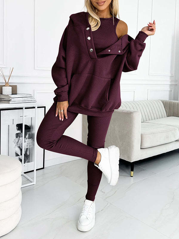 Alessia - Conjunto acogedor y Chic de 3 Piezas