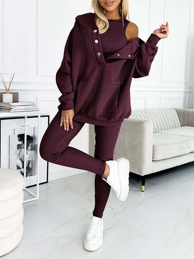Alessia - Conjunto acogedor y Chic de 3 Piezas