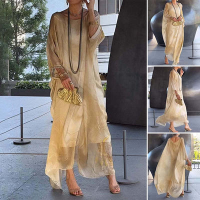 Lorraine - Vestido Estampado Mármol