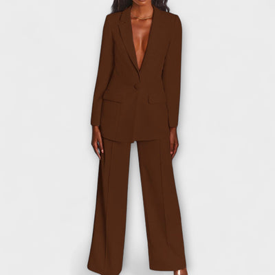 Monica – Elegant blazer and pants set