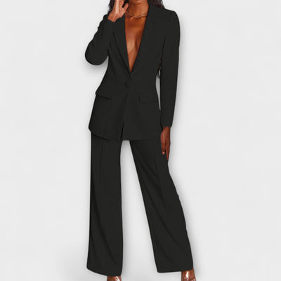 Monica – Elegant blazer and pants set