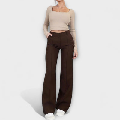 Emma – Pantalón de mujer de corte amplio