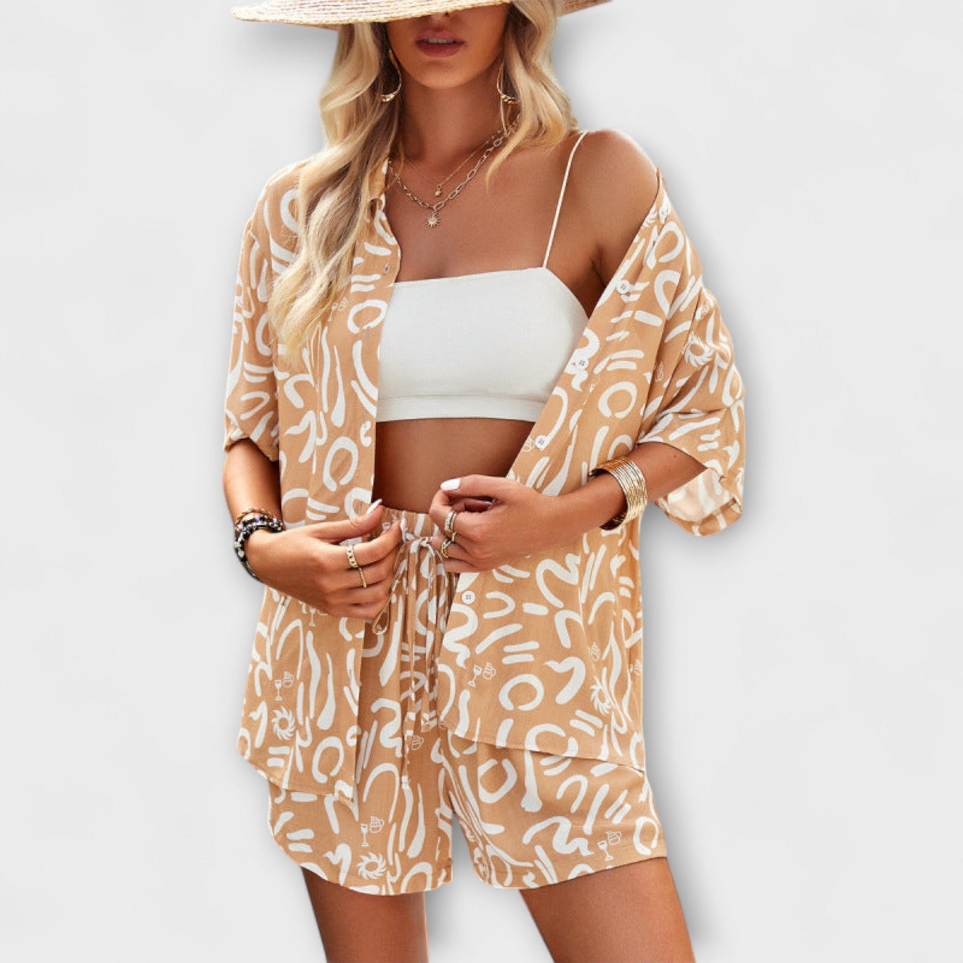 Cecilia – Conjunto de verano de dos piezas