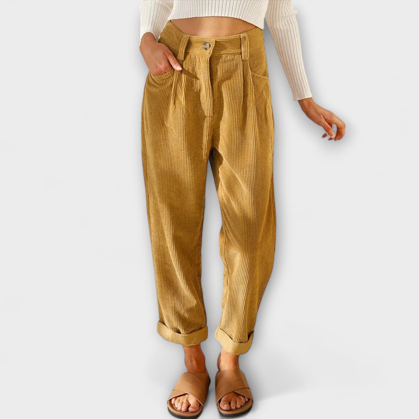 Eva – Pantalones de pana para mujeres
