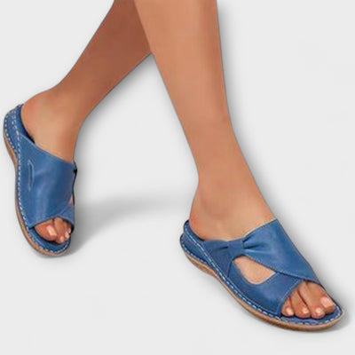 Giorgia – Sandalias de cuero ortopédicas