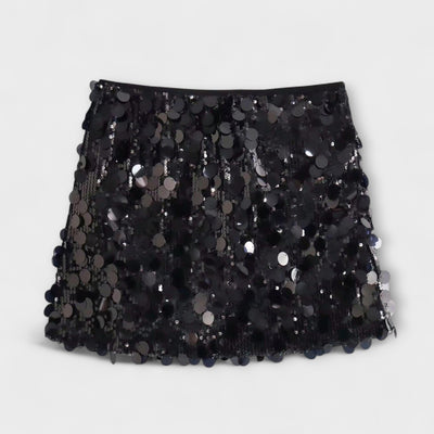 Sofia – Falda Mini de Lentejuelas