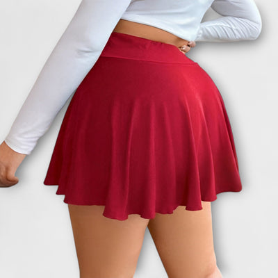Gloria – Falda A-line de cintura alta