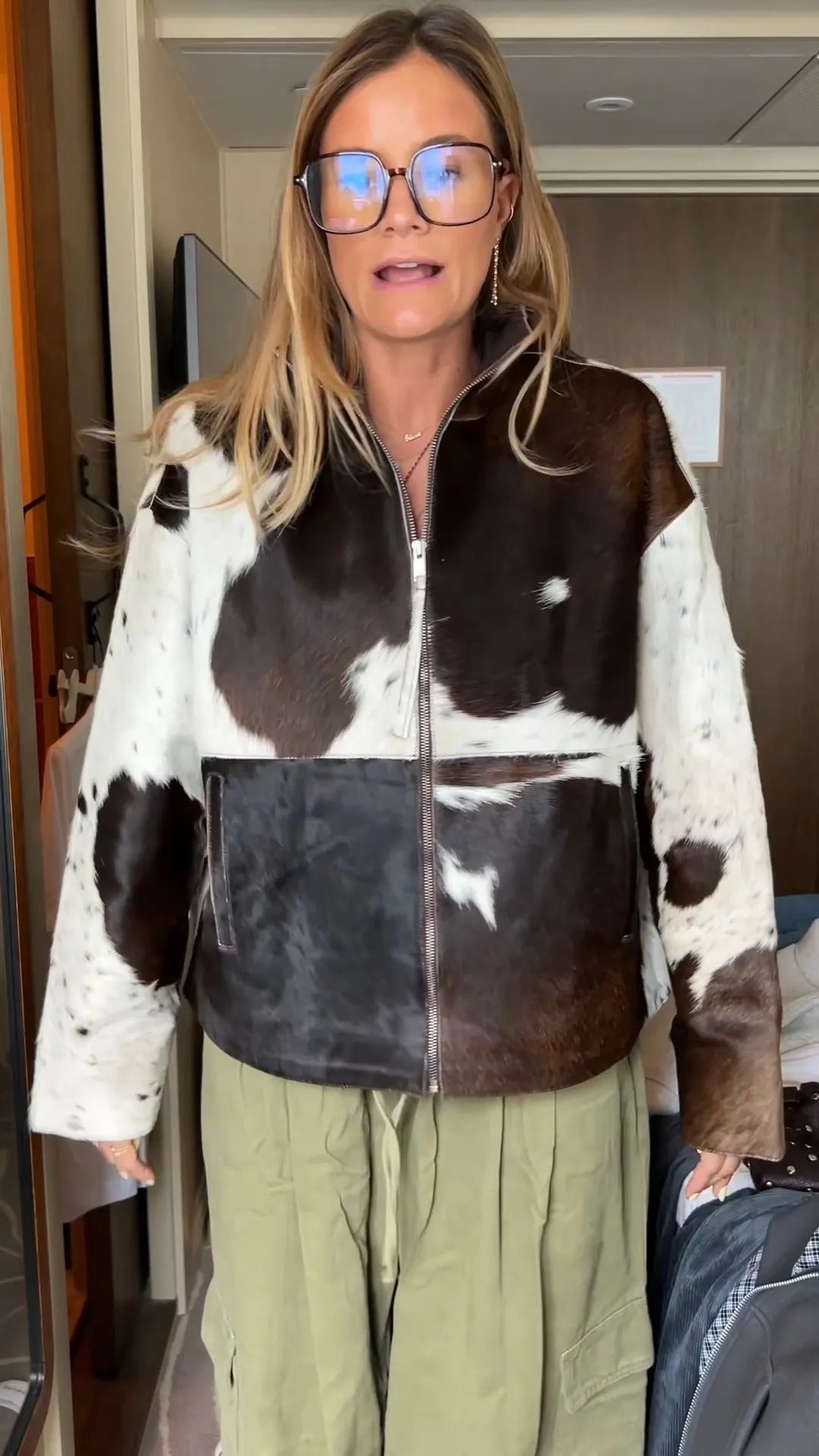 NOA - CHAQUETA ESTAMPADA